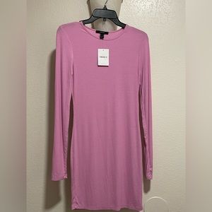 Long Sleeve Dress - Pink ~ Forever 21 - Medium ~ NWT